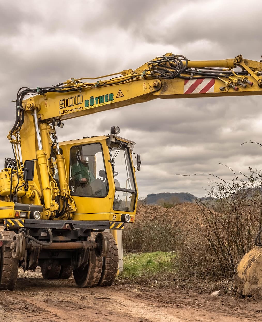 Inspección de maquinaria forestal antes de su compra